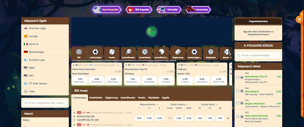 Wazamba sportfogadás